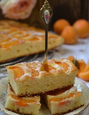 Нежный чешский пирог бубланина с абрикосами