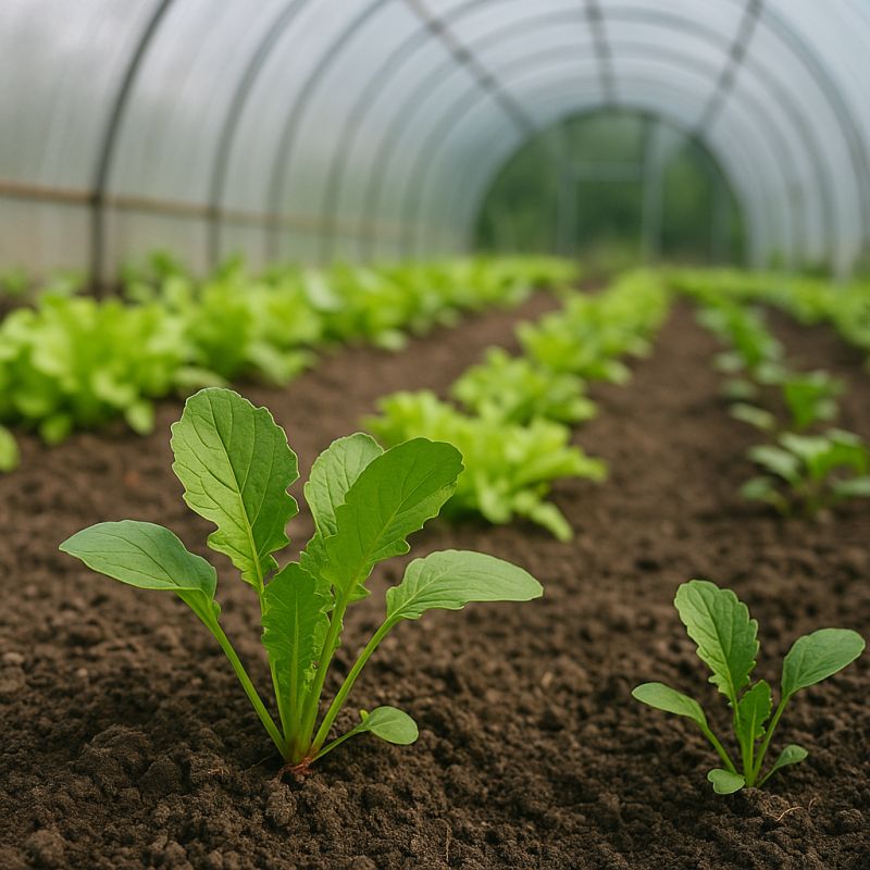 Идеи для посева в теплице в августе