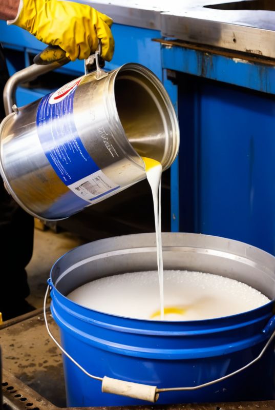 Щелочные моющие средства в промышленной очистке: как работают и чем полезны в обезжиривании