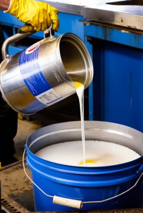 Щелочные моющие средства в промышленной очистке: как работают и чем полезны в обезжиривании