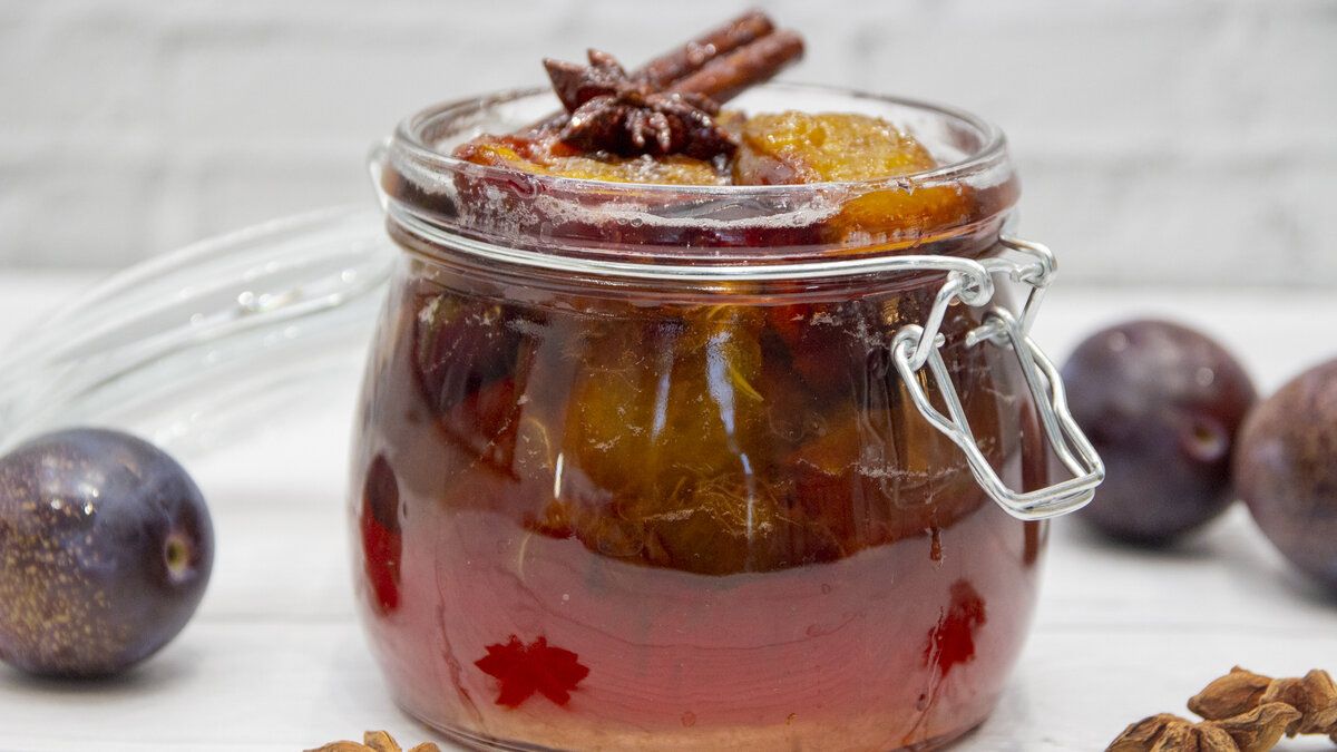 Запеченное сливовое варенье: насыщенный вкус без варки