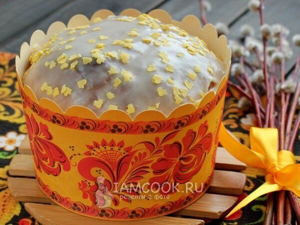 Пасхальный кулич: нежный творожный рецепт без дрожжей