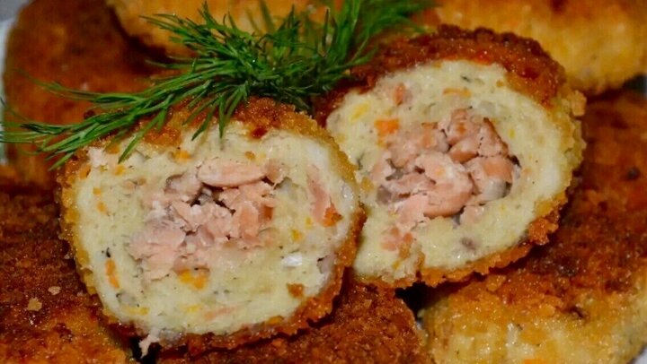 Вкусные рыбные котлеты с секретной начинкой