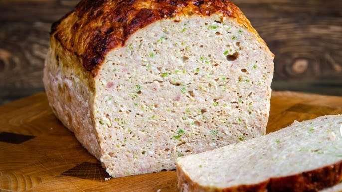 Сытная мясная буханка с кабачками для уютного ужина