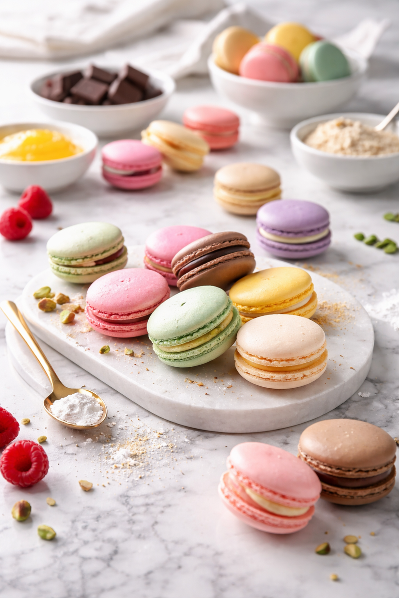 Секреты идеальных макарунов: как добиться успеха дома с первого раза