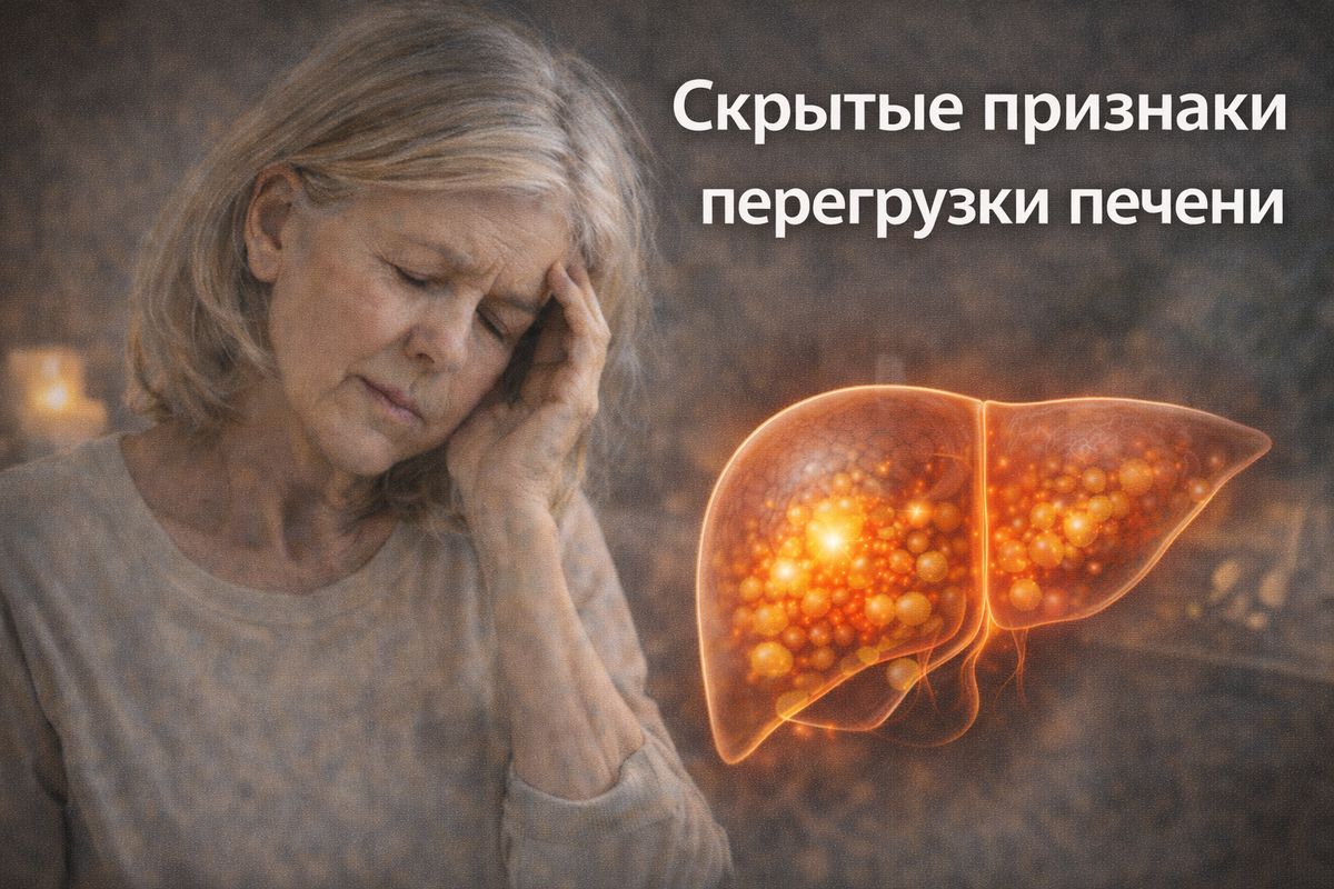 Скрытые признаки перегрузки печени, которые нельзя игнорировать