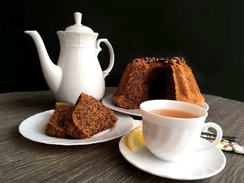 Нежный ореховый манник для уютного чаепития