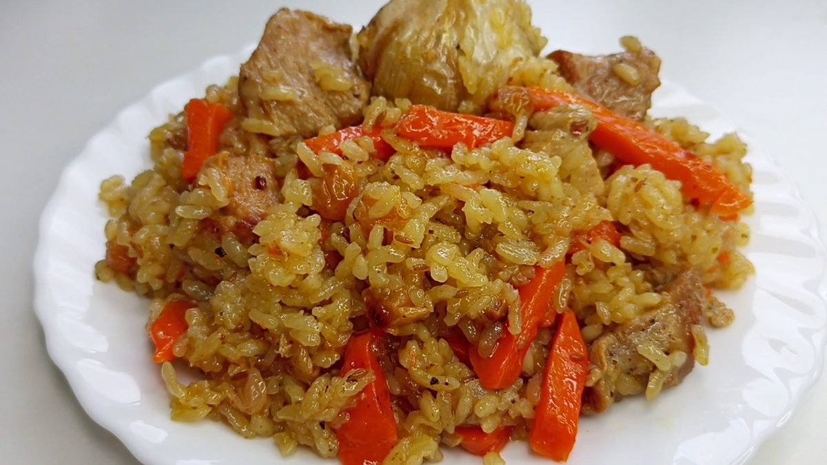 Непревзойденный узбекский плов из доступного риса