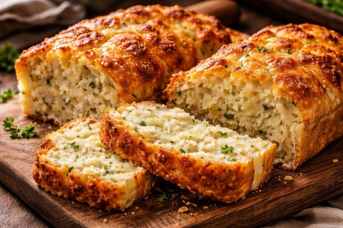 Сырный хлеб без дрожжей: быстро, просто и исключительно вкусно