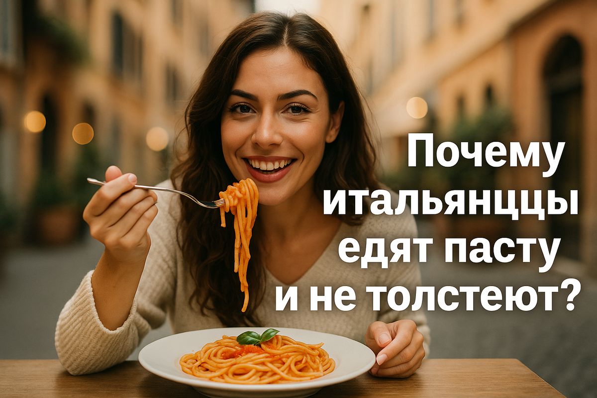 Как итальянцы наслаждаются пастой и остаются стройными