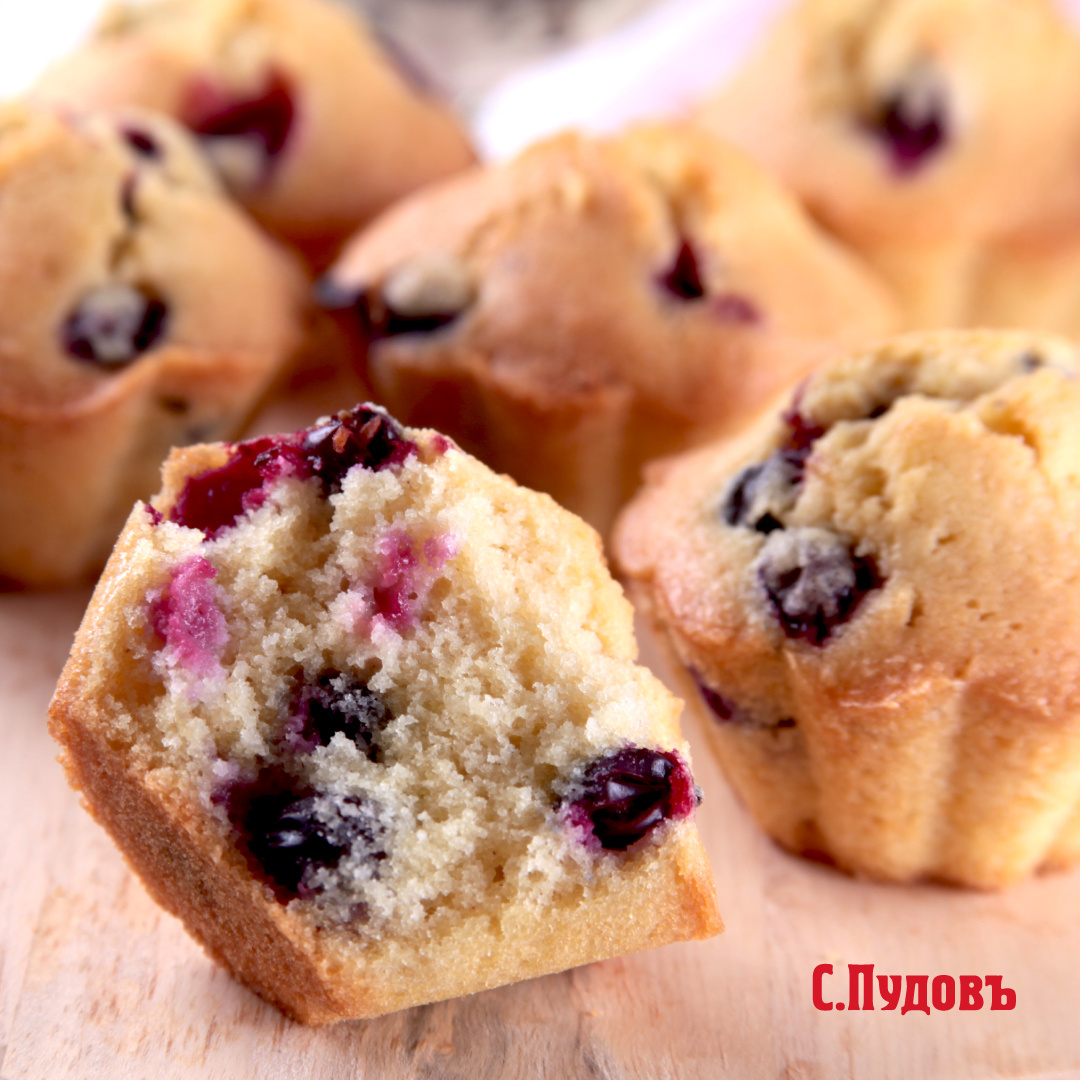 Нежные маффины с ягодами: идеальный вариант для безглютенового завтрака