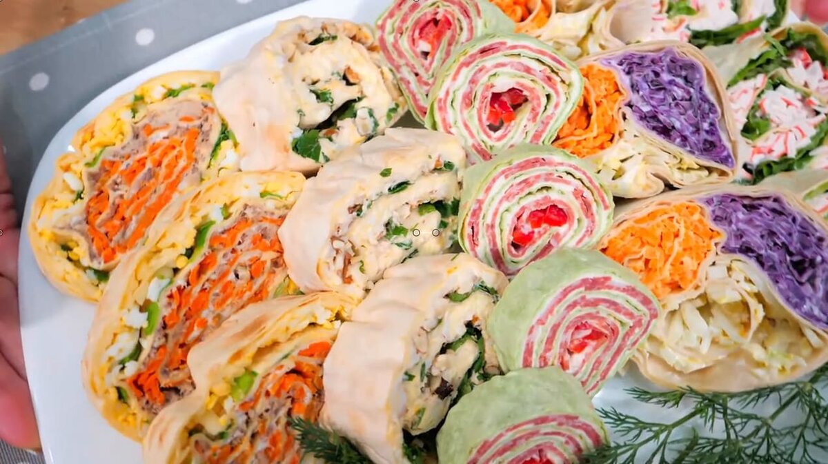 Невероятные закуски из лаваша, которые удивят ваших гостей