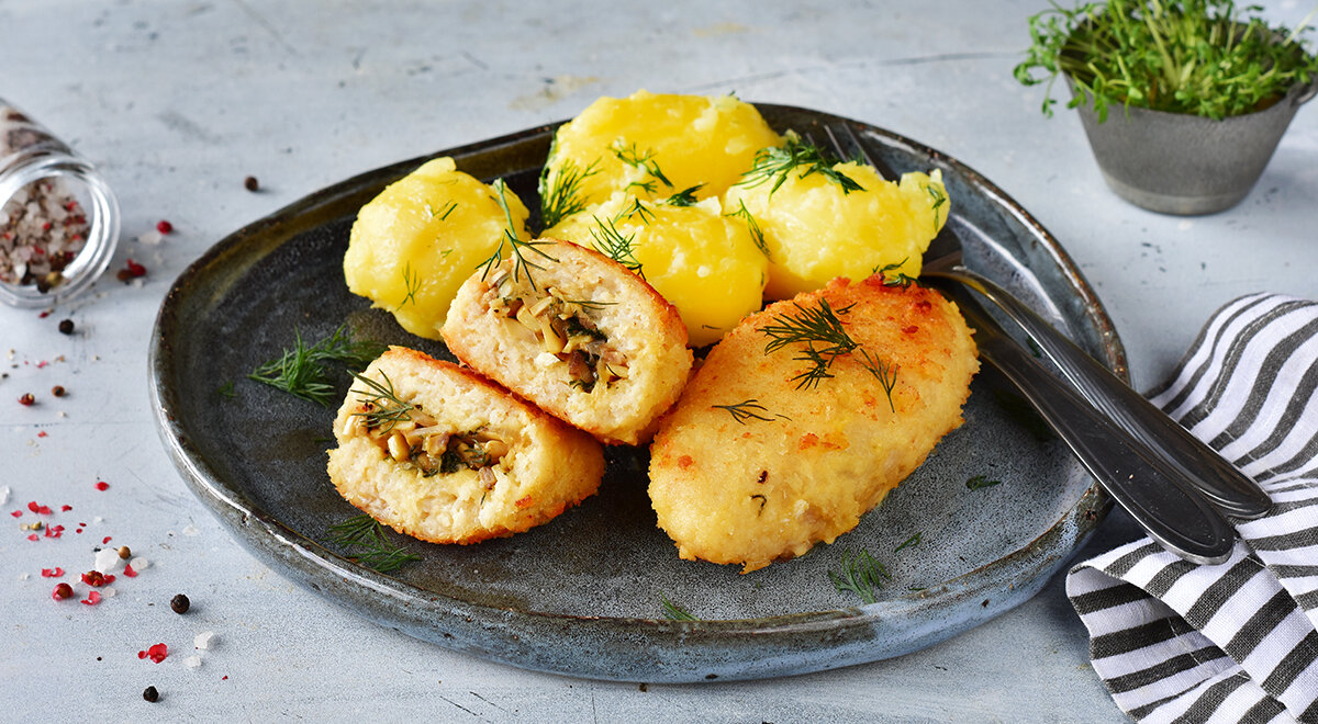 Нежные зразы с грибной начинкой: новый взгляд на классический рецепт