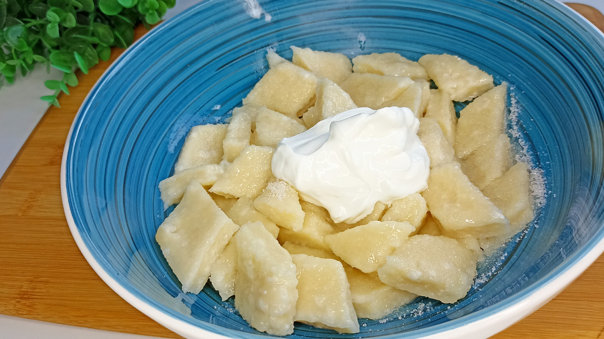 Ленивые вареники из творога: вкусно и быстро