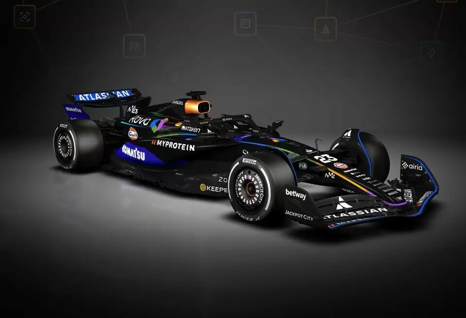 Williams представит уникальную черную ливрею на Гран При Лас-Вегаса