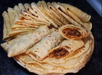 Как быстро и вкусно приготовить необычные блины с начинкой за 20 минут