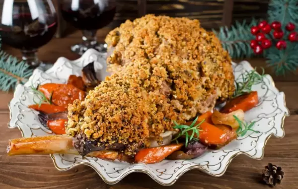 Баранья нога под хрустящей корочкой: гастрономическая находка для вашего стола