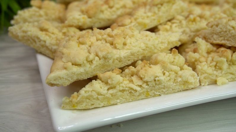 Постное лимонное печенье: просто, быстро и вкусно