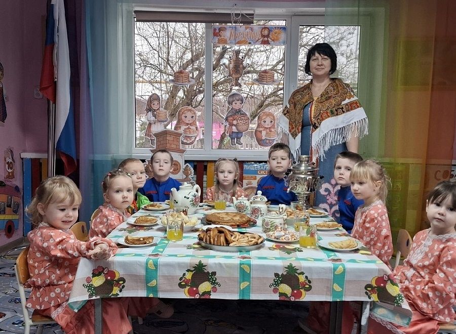 Веселая Масленица в детском саду «Колобок»
