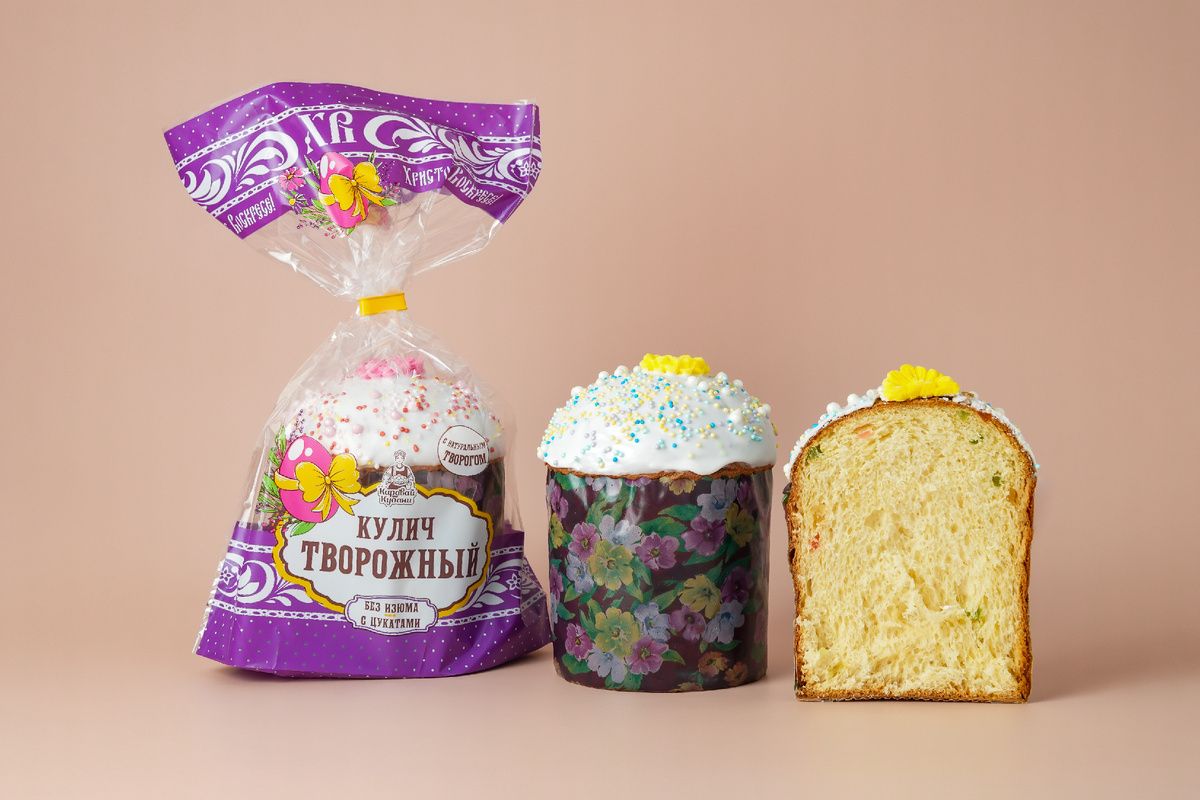 Творожный кулич, который порадует вас: вкус и польза в одном