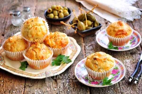 5 вкусных рецептов несладких кексов, которые удивят ваших гостей