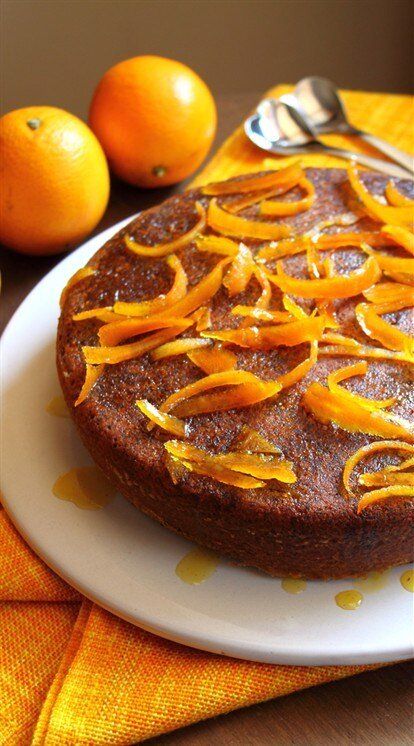 Изысканный апельсиновый пирог с нотками оливкового масла