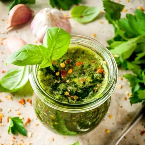 Приготовление острого зелёного масла: шаг за шагом